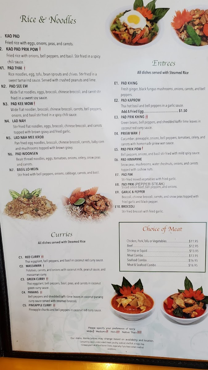 Ginger Thai Bistro Menu-2